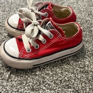 Red Toddler Converse